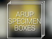 New Specimen Boxes