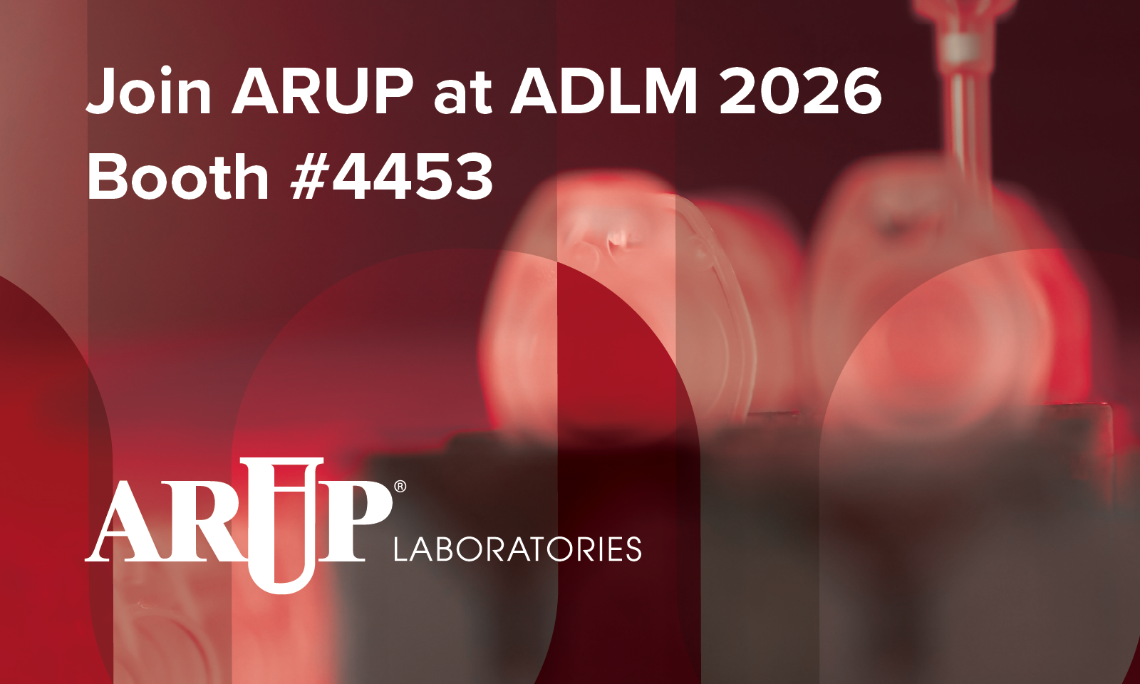 Join ARUP at ADLM 2026 Booth 4453