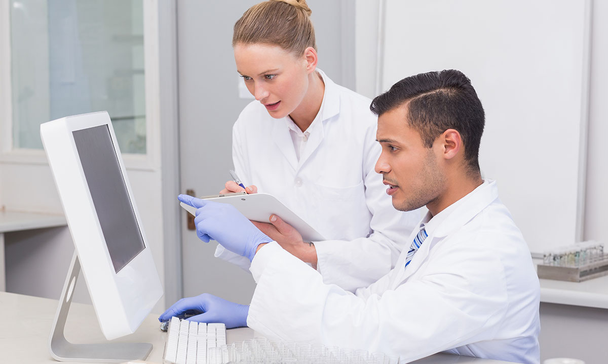 Lab tests on a track