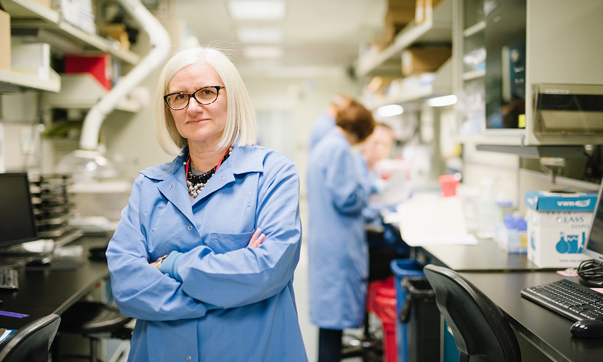 Marzia Pasquali, PhD, ARUP section chief of Biochemical Genetics and Newborn Screening