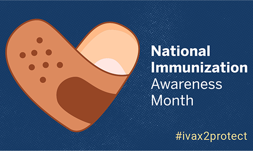 National Immunization Awareness Month logo