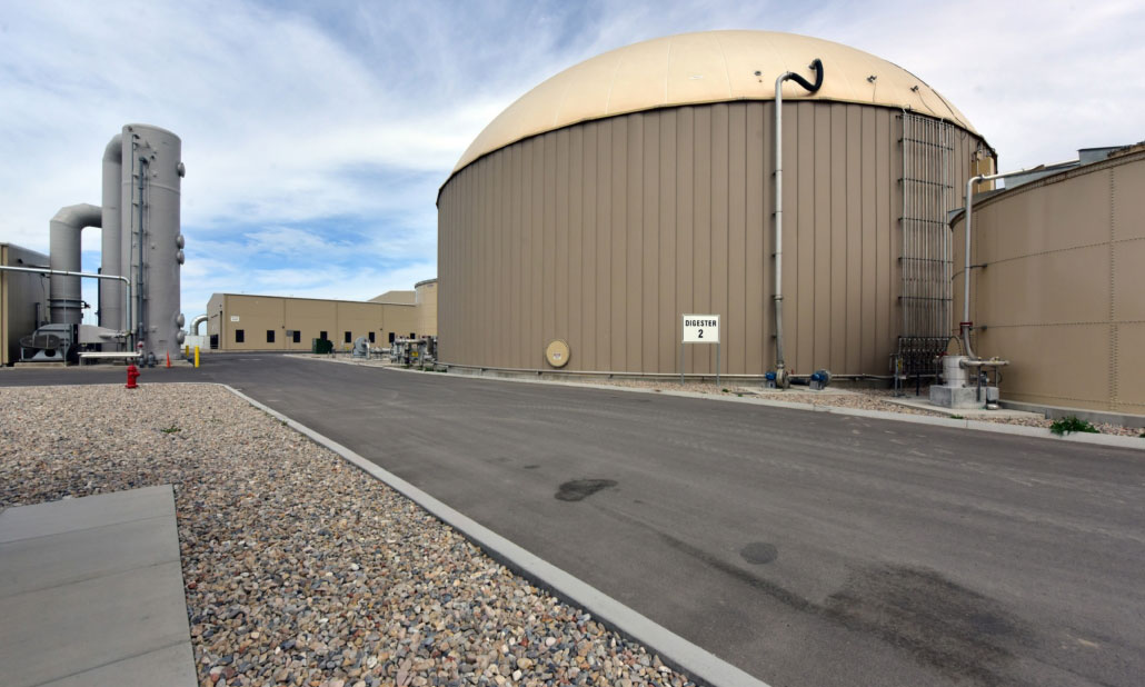 A WRR digester tank