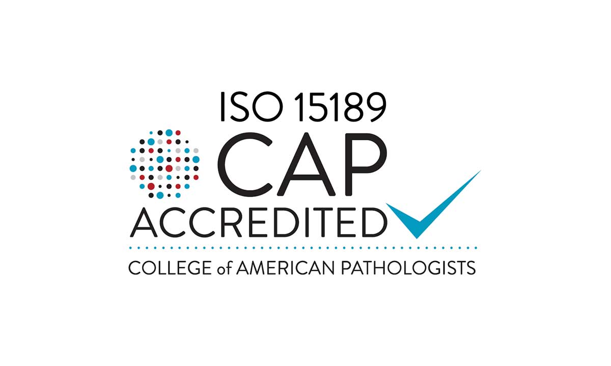 CAP ISO 15189 logo