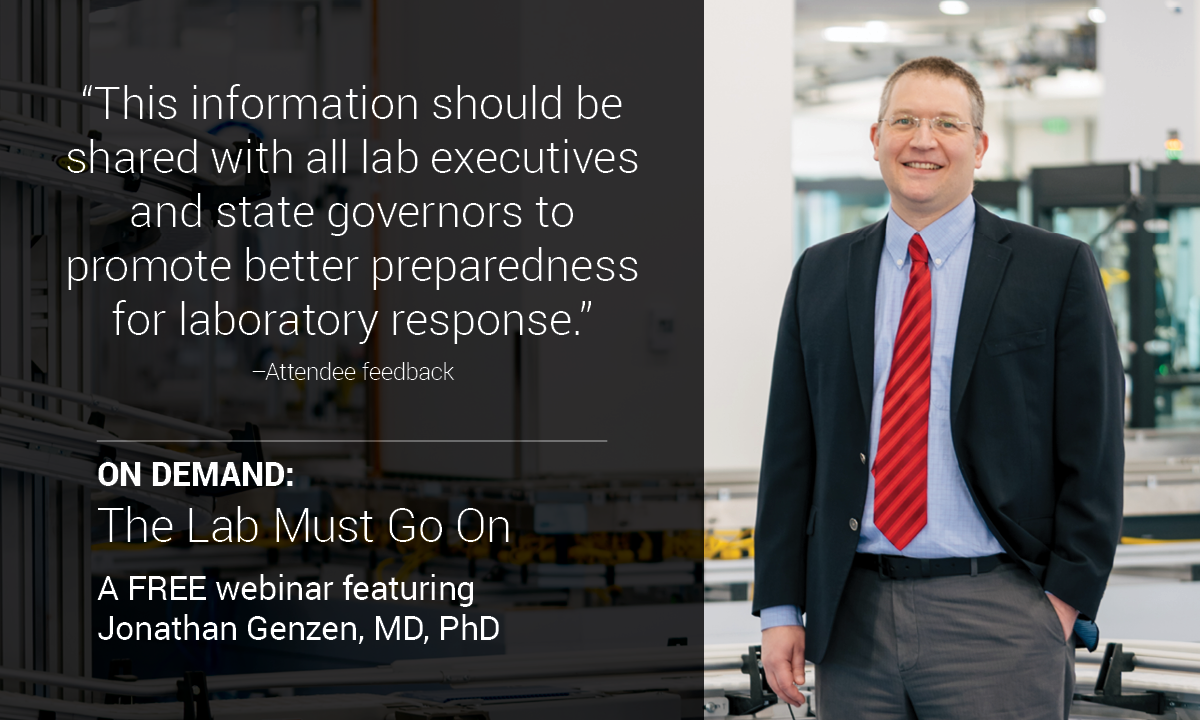 ARUP Chief Operations Officer Jonathan Genzen, MD, PhD