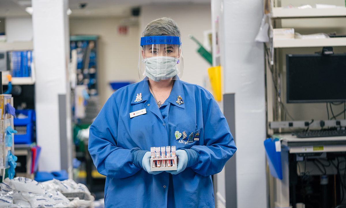 Photo of lab worker to illustrate Laboratory Trends and Challenges