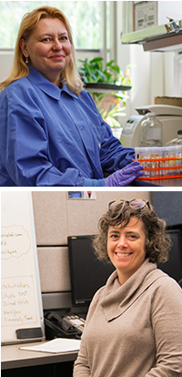 Drs. Patricia Slev and Jenna Rychert