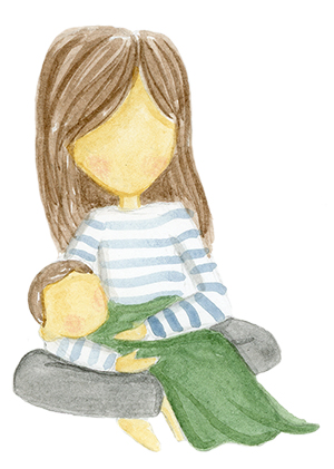 Cord Collection Illustration mother