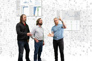 An illustraion of the ARUP data team