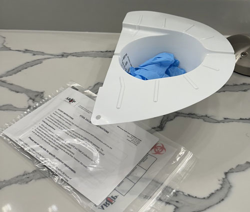 Fecal by Immunoassay test kit items 
